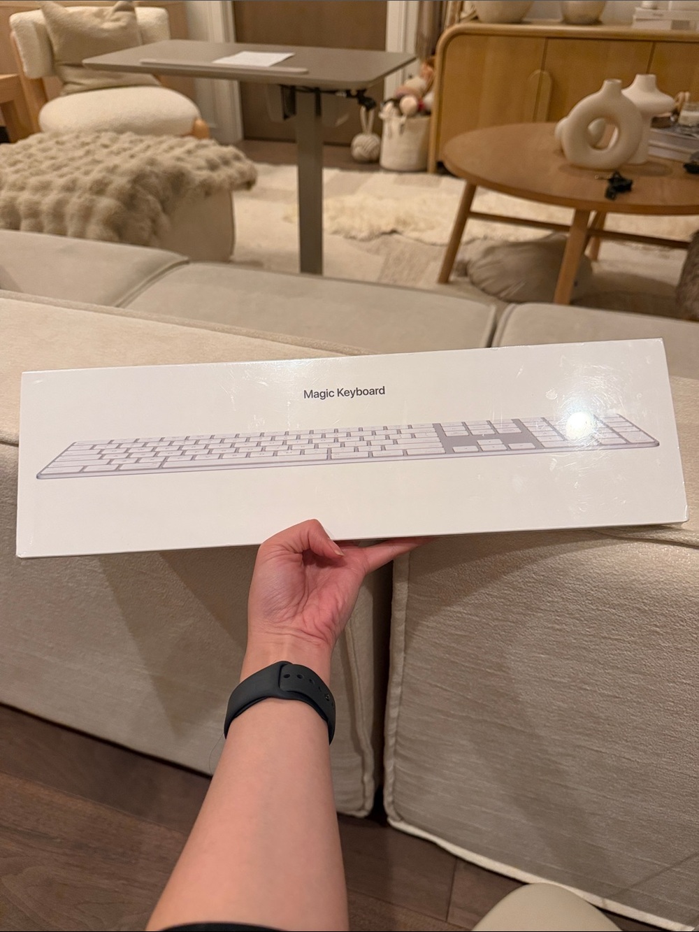 Apple Magic Keyboard with Numeric Keypad - White